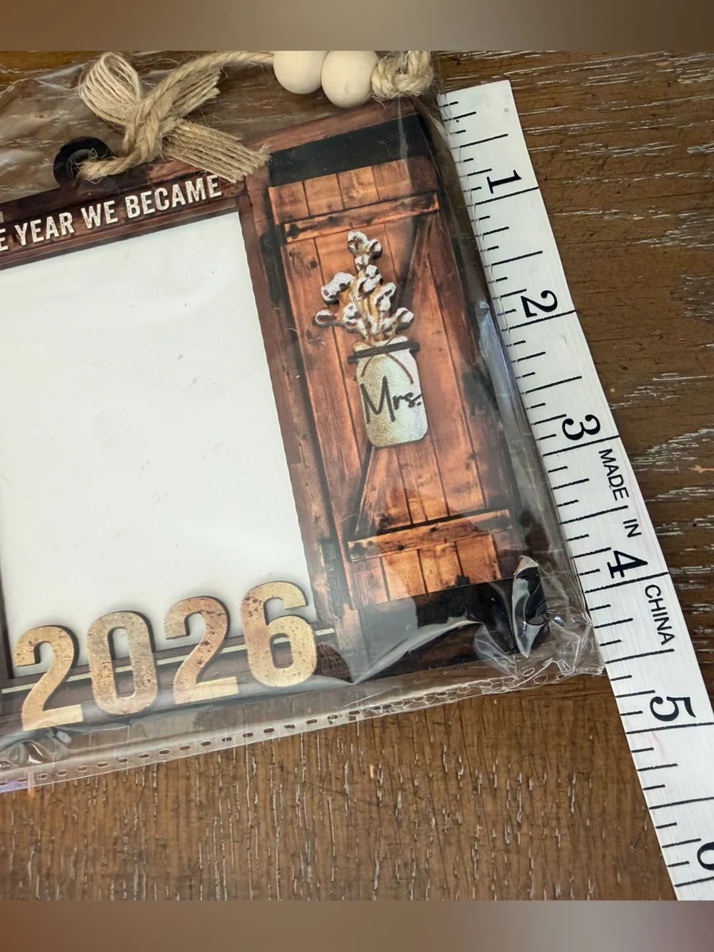 Rustic Brown 2026 Picture Frame - Home Accents